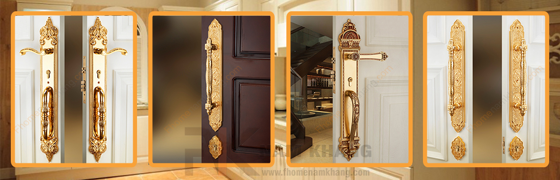 Khóa cửa sảnh bằng đồng cao cấp cho cửa gỗ NK479XL-OR có kích thước lớn chuyên dùng cho các dạng cửa sảnh, cửa chính size đại, cao cấp, cửa 2 hoặc 4 cánh,...