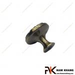 Núm cửa tủ dạng tròn cổ điển màu rêu NK386-R