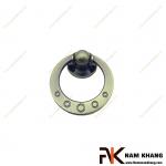 Núm cửa tủ dạng vòng màu rêu NK388-R