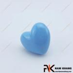Núm cửa tủ bằng sứ hình trái tim NK394-XD