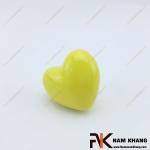 Núm cửa tủ bằng sứ hình trái tim NK394-V