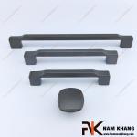 Tay nắm tủ màu xám dạng thanh bo tròn NK131-X