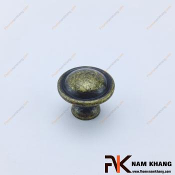 Núm cửa tủ dạng tròn màu đồng cổ NK236-C