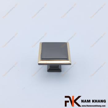Núm cửa tủ dạng vuông màu ghi vàng NK230-GV 
