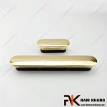 Tay nắm tủ dạng thanh phối hợp đen vàng NK411-32DV