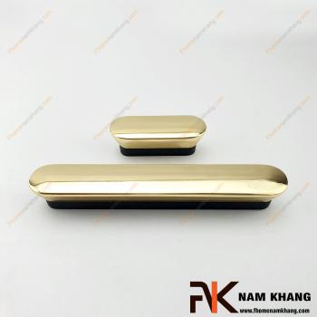 Tay nắm tủ dạng thanh phối hợp đen vàng NK411-32DV 