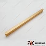 Tay nắm tủ dạng thanh dài đầu bo tròn màu vàng NK406-VB