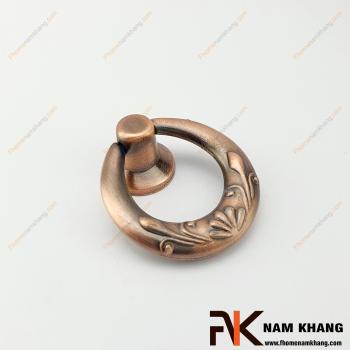 Núm cửa tủ dạng vòng màu đồng cổ NK388-CFH