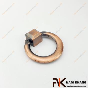 Núm cửa tủ dạng vòng màu đồng cổ NK388-CFT