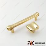 Tay nắm tủ màu vàng bóng NK434-V