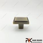 Tay nắm tủ dạng vuông màu rêu NK219-R