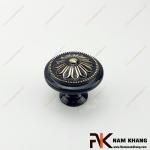 Núm cửa tủ dạng tròn màu đen NK245-D