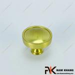 Núm cửa tủ dạng tròn vàng mờ NK267-HV