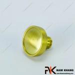 Núm cửa tủ dạng tròn vàng mờ NK267-HV