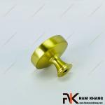Núm cửa tủ dạng tròn vàng mờ NK267-HV