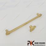 Núm cửa tủ vàng mờ NK443-VM