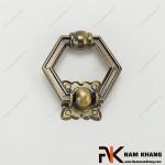 Núm cửa tủ dạng vòng màu rêu NK287LS-VR