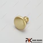 Núm cửa tủ tròn màu vàng xước NK141-VX