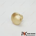 Núm cửa tủ dạng tròn màu vàng xước NK159-V