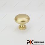 Núm cửa tủ dạng tròn màu vàng xước NK172L-VX