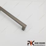 Tay nắm tủ thanh vuông màu xám NK423-X