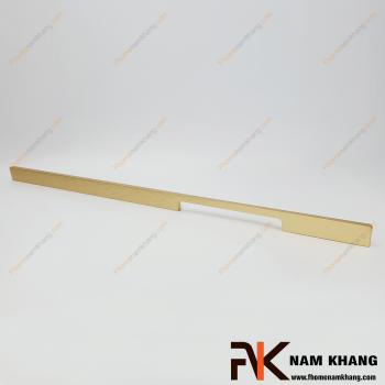 Tay nắm tủ dạng thanh màu vàng xước NK235L-V