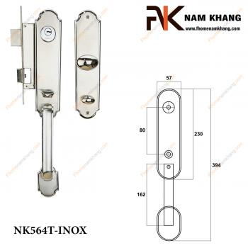 Khóa cửa thân mỹ NK564T-INOX