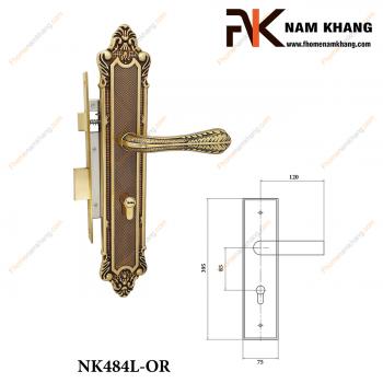 Khóa cửa chính bằng đồng cao cấp NK484L-OR