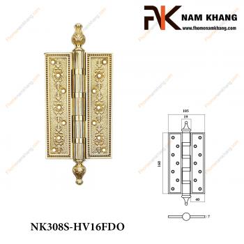 Bản lề lá đồng vàng NK308S-HV16FDO