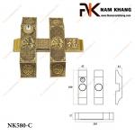 Khóa cửa bức bàn bằng đồng cao cấp NK580-C