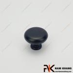Núm cửa tủ dạng tròn màu đen mờ NK172L-D