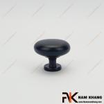Núm cửa tủ dạng tròn màu đen mờ NK172L-D