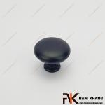 Núm cửa tủ dạng tròn màu đen mờ NK172N-D