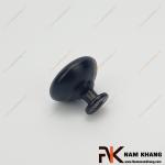 Núm cửa tủ dạng tròn màu đen mờ NK172N-D