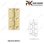 Bản lề cửa tủ màu đồng vàng NK470-9FDO