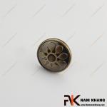 Núm cửa tủ dạng tròn cổ điển NK386L-HR