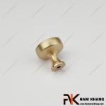 Núm cửa tủ dạng tròn vàng xước NK267L-HV