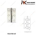 Bản lề lá tủ bằng hợp kim cao cấp NK470H-6F