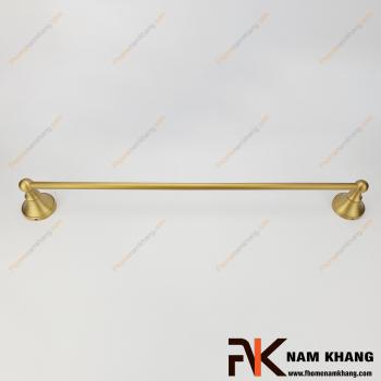 Treo khăn thẳng đế tròn chất liệu đồng cao cấp NKTK-001C
