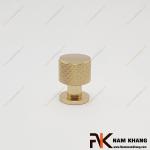 Núm cửa tủ dạng tròn màu đồng vàng NK207T-VH