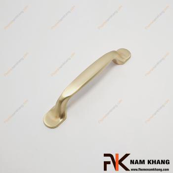 Tay nắm cửa tủ màu vàng mờ NK022-VM