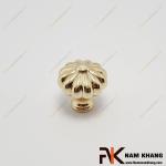 Núm cửa tủ dạng tròn màu vàng bóng NK355N-V