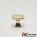 Núm cửa tủ dạng vuông màu vàng ánh kim NK206V-VB