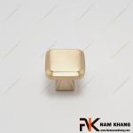 Núm cửa tủ dạng vuông màu vàng mờ NK206V-VM