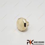 Núm cửa tủ dạng tròn màu vàng bóng NK355-VB