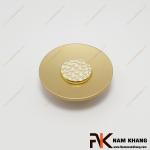 Tay nắm tủ cách điệu theo bông hoa với nhụy vàng ở tâm NK489-32V