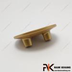 Tay nắm tủ cách điệu theo bông hoa với nhụy vàng ở tâm NK489-32V