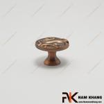 Núm cửa tủ họa tiết rồng màu đồng cổ NK452-C