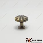 Núm nắm cửa tủ xoay tròn màu rêu NK355-RX