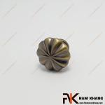 Núm nắm cửa tủ xoay tròn màu rêu NK355-RX
